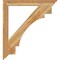 Ekena Millwork Merced Traditional Rough Sawn Bracket, Western Red Cedar, 4"W x 40"D x 44"H BKT04X40X44MRC01RWR - alternate 2